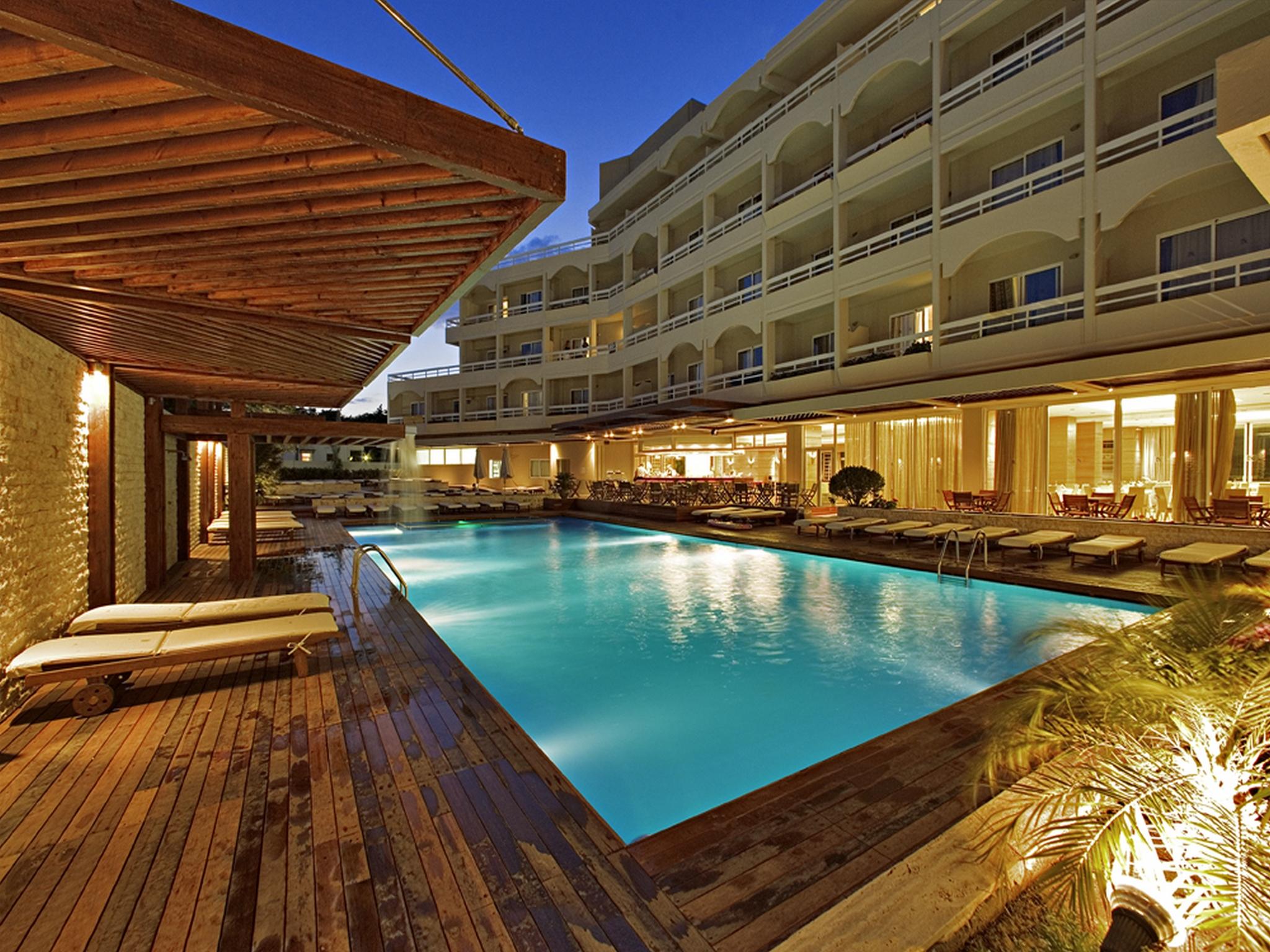 Athineon Hotel Rhodes City Zewnętrze zdjęcie