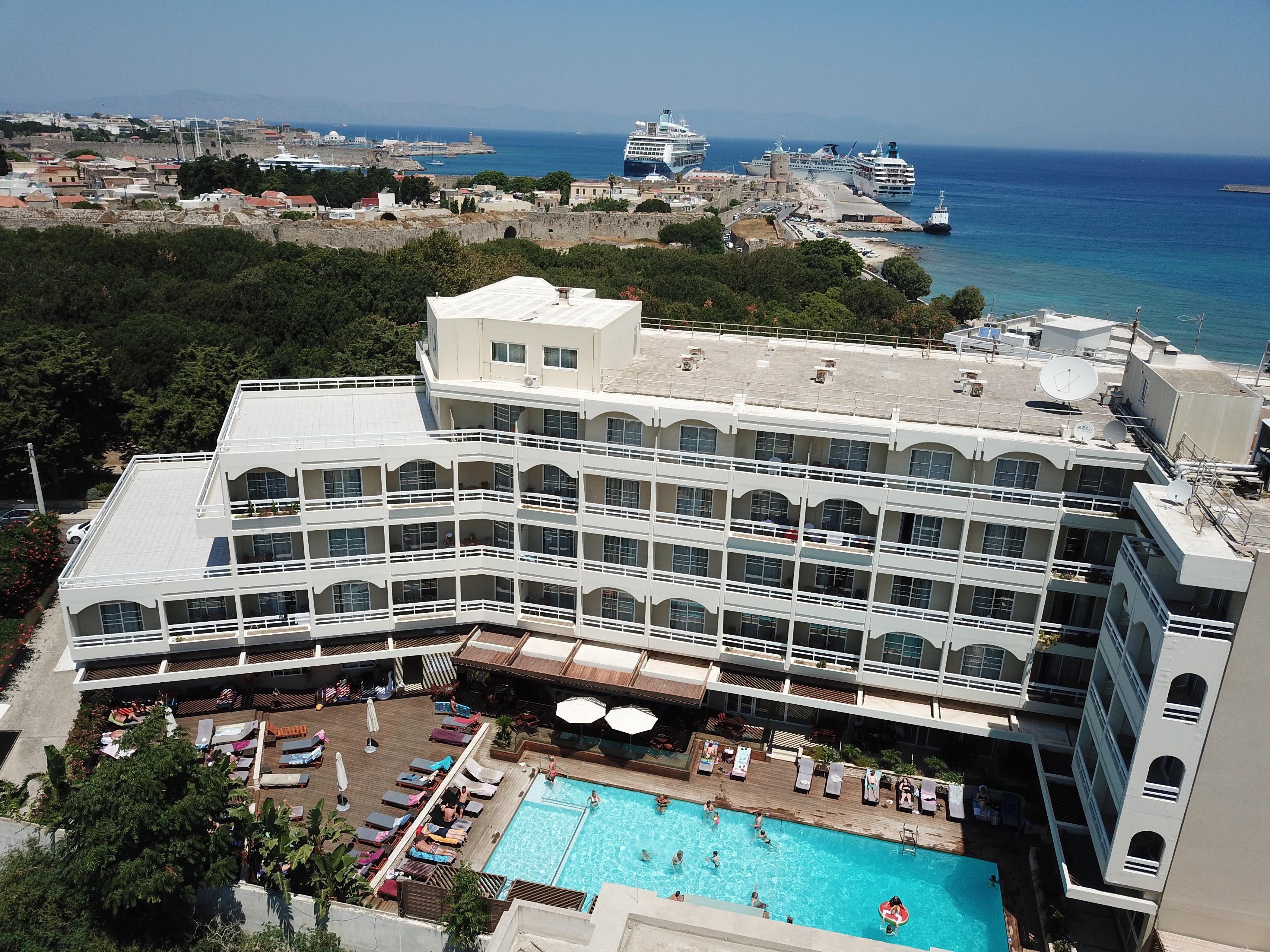Athineon Hotel Rhodes City Zewnętrze zdjęcie