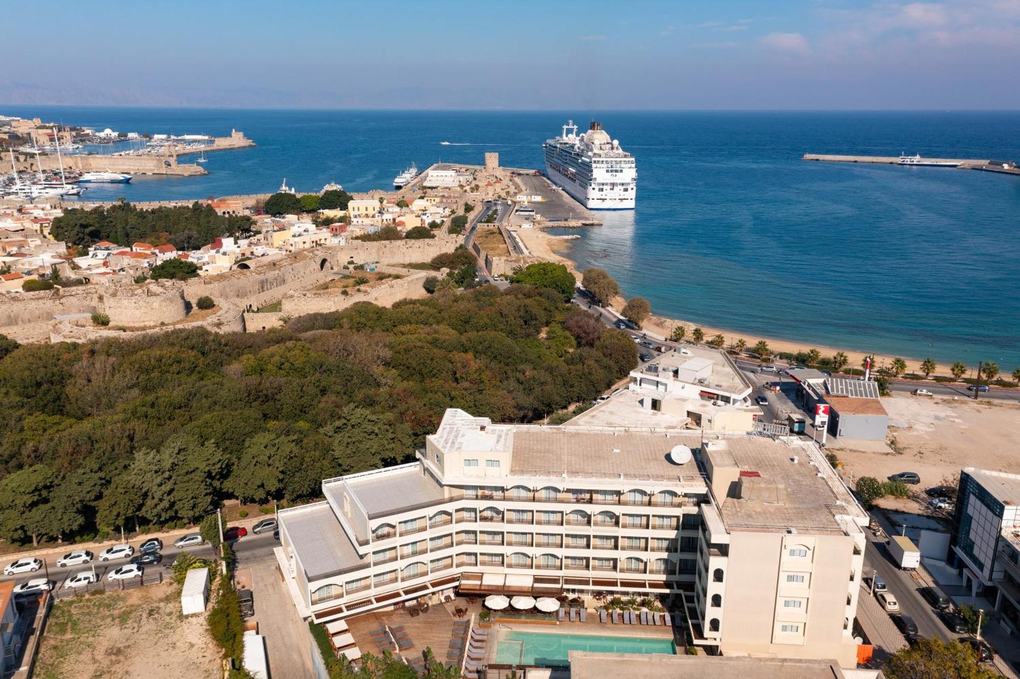 Athineon Hotel Rhodes City Zewnętrze zdjęcie